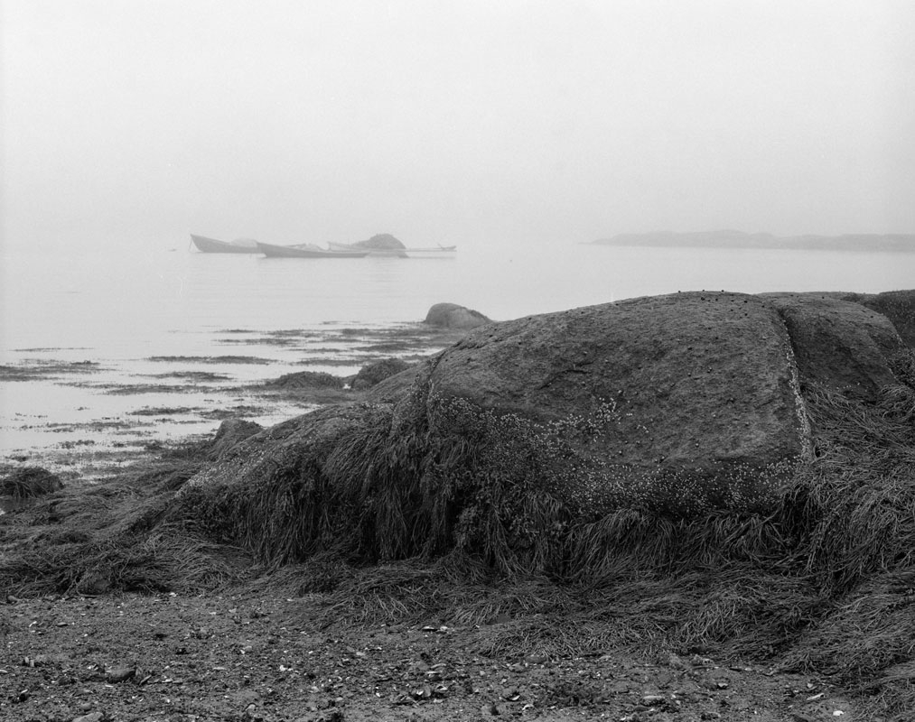 dinghy in fog